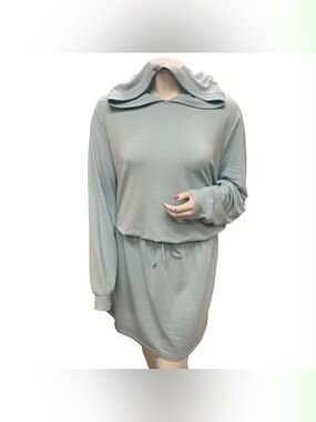 tek gear Sage Green Hooded Swim Cover-Up Dress Size 3X